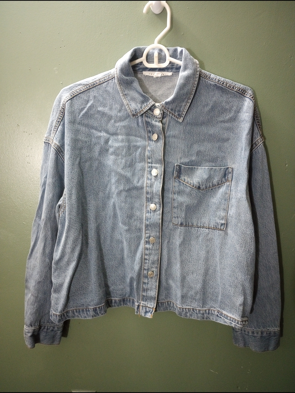 Jane and Delancey Light Blue Denim Jean Jacket